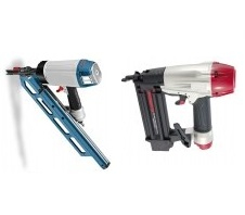 Pneumatiske sømpistoler og hæftespistoler