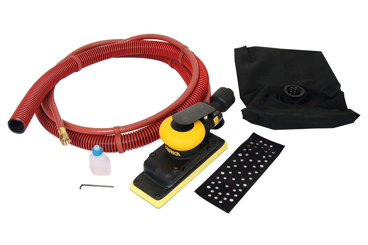 Pneumatisk excentersliber Mirka OS 383DB; 179 W; 70x198 mm