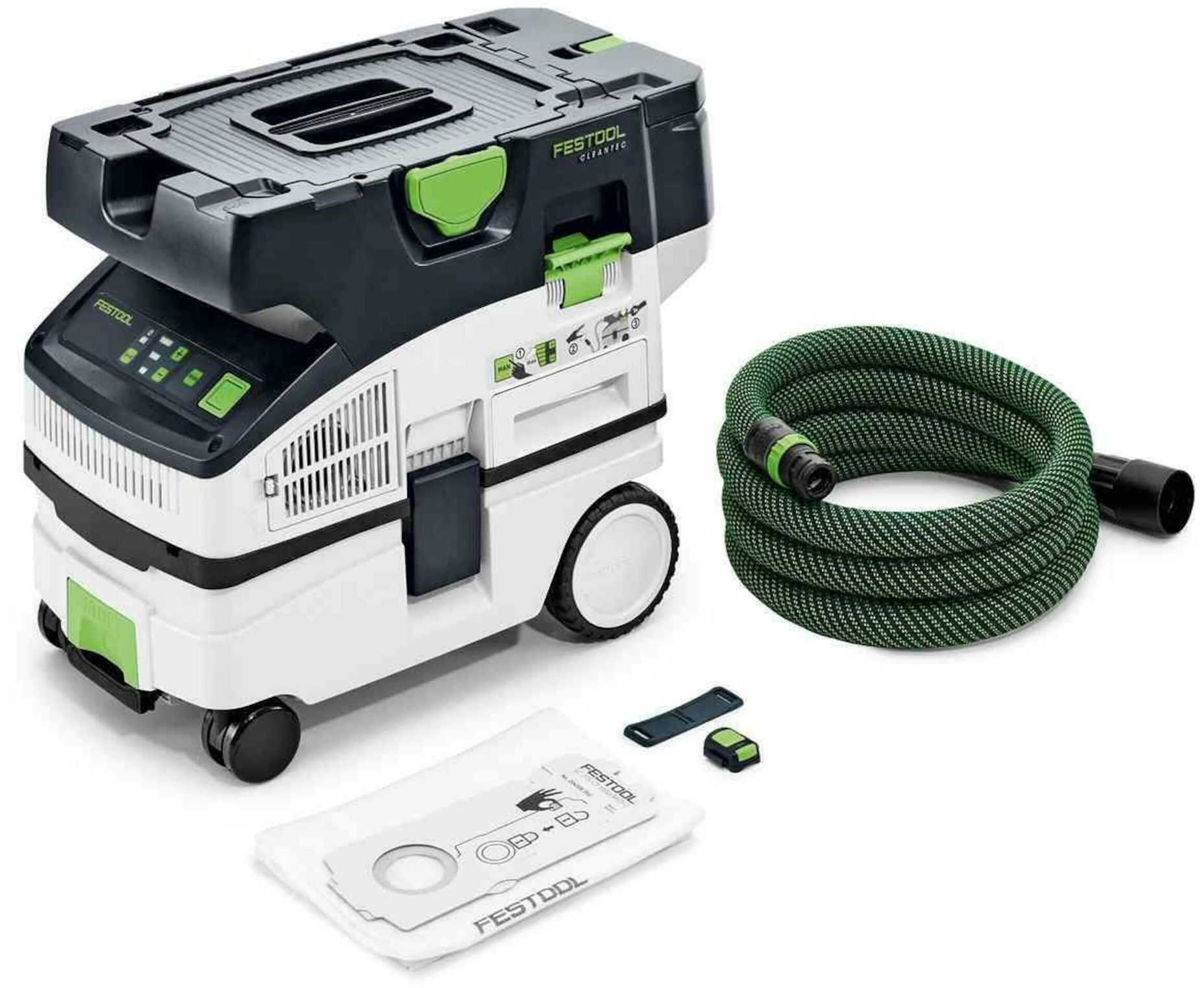 Trådløs støvsuger Festool CLEANTEC CTLC MINI I-Basic; 18 V (uden batteri og oplader)