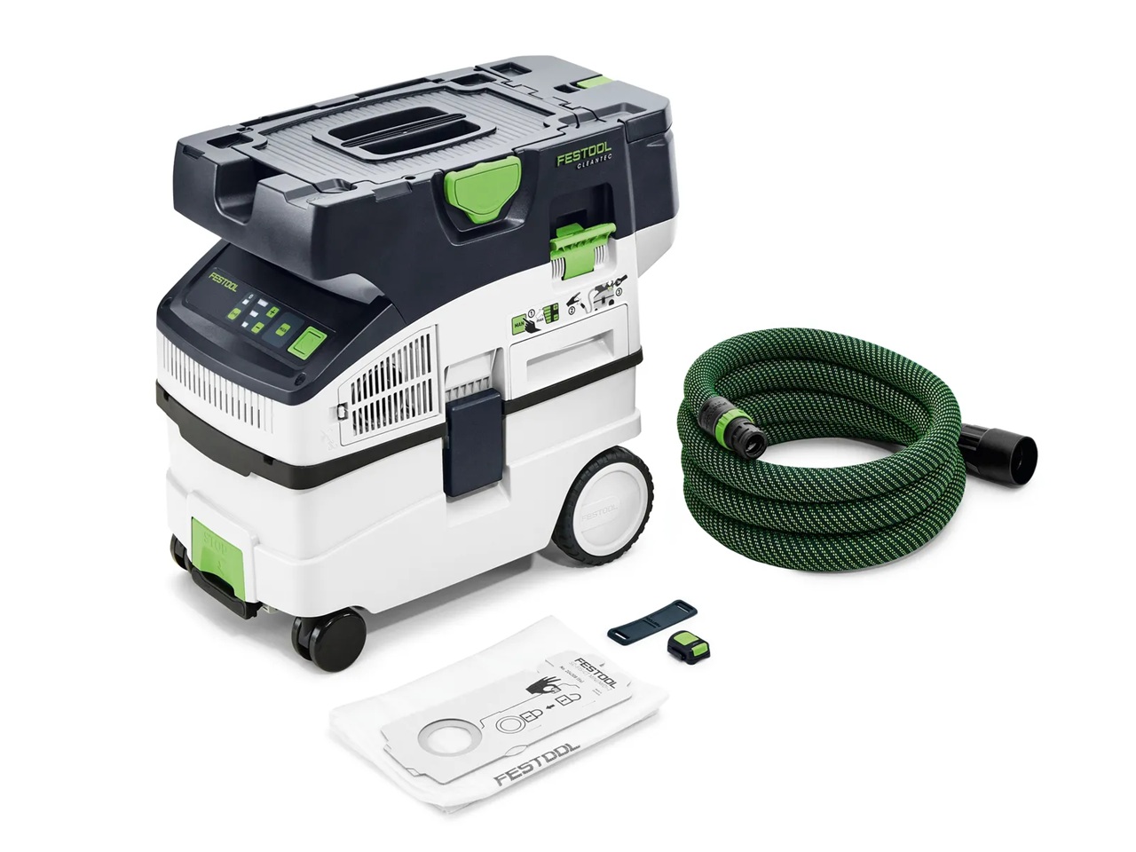 Trådløs støvsuger Festool CLEANTEC CTLC MIDI I-Basic; 18 V (uden batteri og oplader)