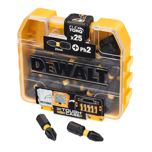 Skruebit DeWalt DT70555T-QZ; PH2; 25 stk.