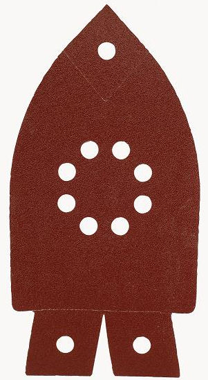 Slibepapir til trekantslibemaskine Mirka Fish 3060500512; 175 mm; P120