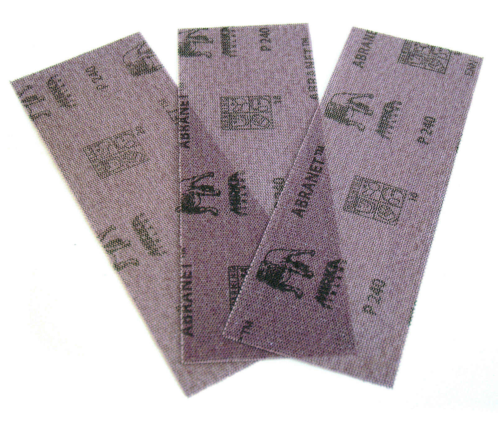 Slibegitter Mirka Abranet AE178F1018; 81x133 mm; P180; 10 stk.
