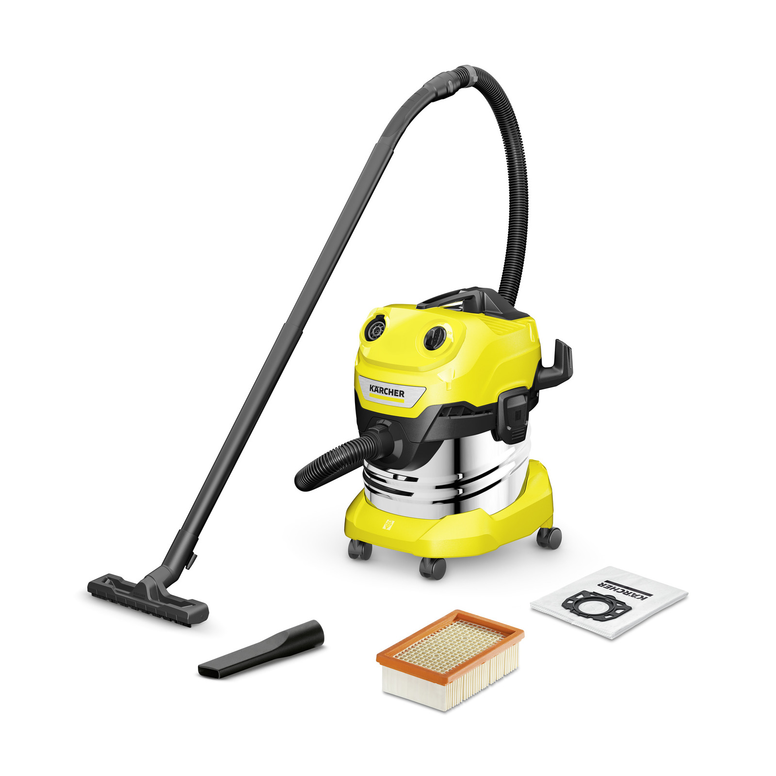 Tør-vådrenser Karcher WD 4 S V-20/5/22; 1000 W