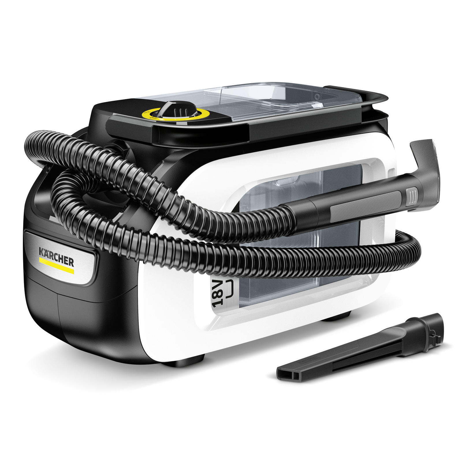 Gulvvaskemaskine støvsuger Karcher SE 3-18 COMPACT (WHITE); 18 V (uden batteri og oplader)