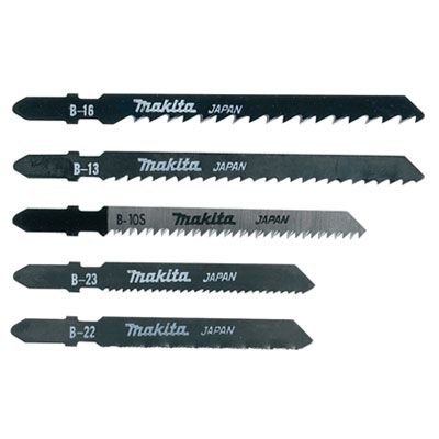 Stiksavsklinger i sæt Makita SUPER EXPRESS B-22; B-23; B-13; B-16; B-105; 5 stk.