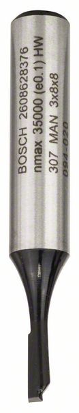 Lige notfræser Bosch; 3 mm; 8/51 mm