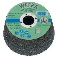 Cup hjul Wefra; Ø90-110 mm; C 16 N; P16