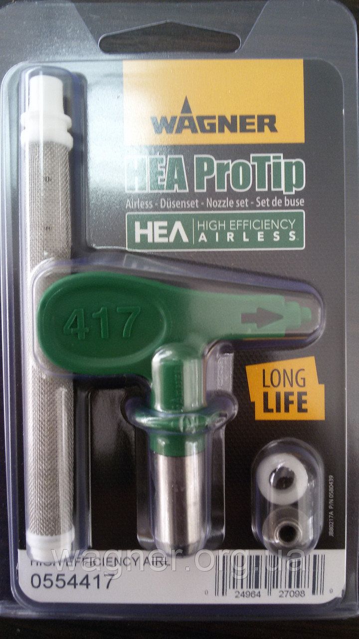 Dyse til malerpistol Wagner HEA Pro Tip 417