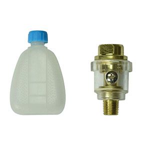 Smøring af olietank Stanley Mini lubricator