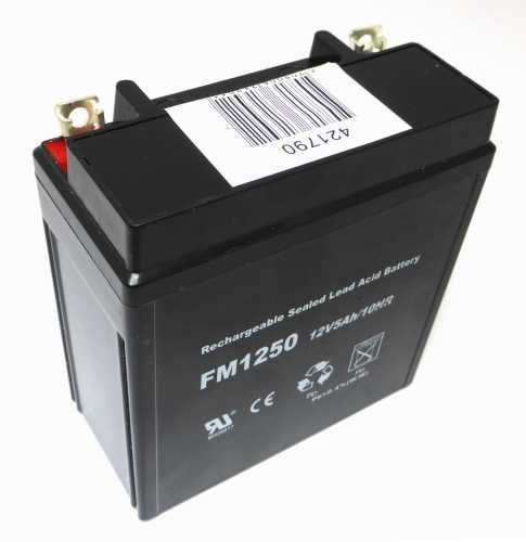 Batteri Texas 00421790; 12 V; 5,0 Ah