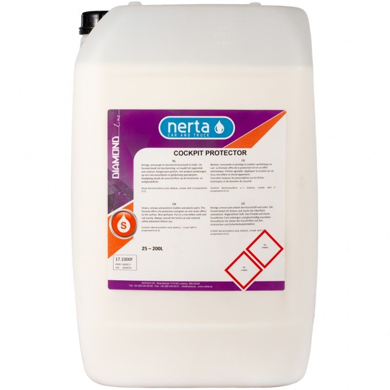 Rengøringsmiddel Nerta Cockpit Protector; 5 l