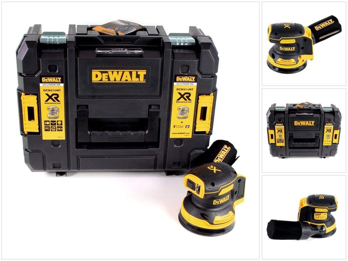 Excentersliber DeWalt DCW210NT-XJ; 18 V (uden batteri og oplader)