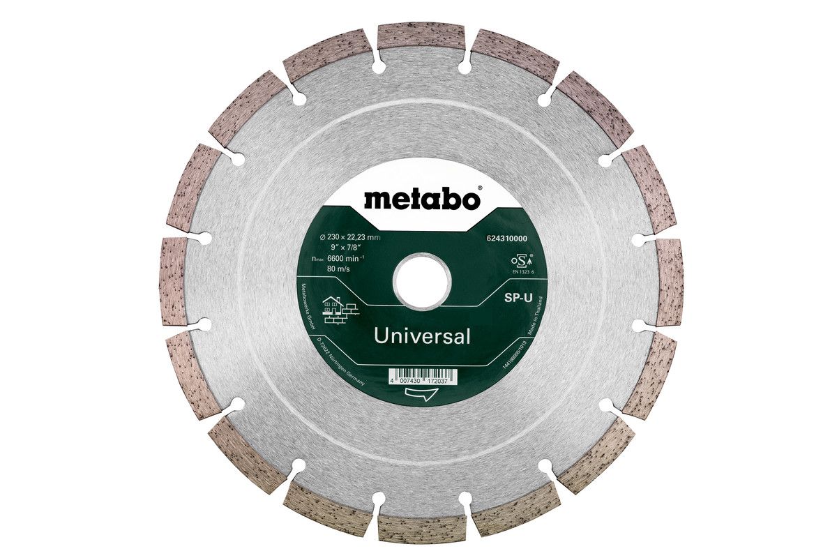 Diamantskæreskive Metabo UNIVERSAL SP-U; 230x22,23 mm