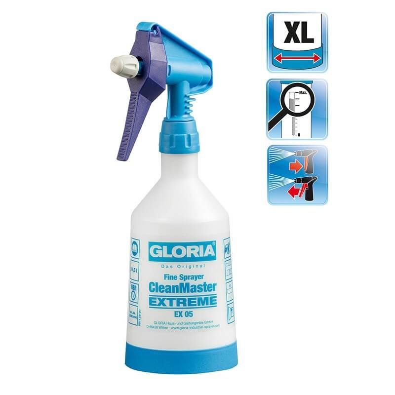 Manuell spray-sprøyte Gloria CleanMaster EX; 0,5 l