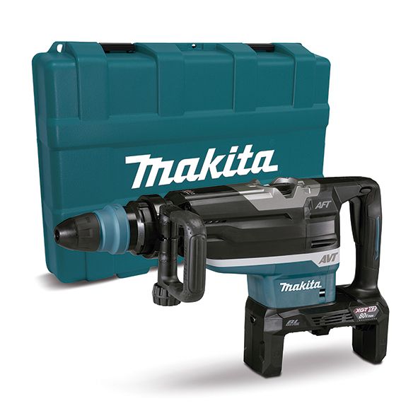 Batteridrevet borehammer Makita HR006GZ; 21,4 J; SDS-Max; 40 V; (uden batteri og oplader)