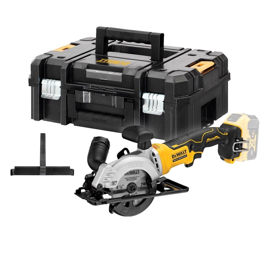 Rundsav DeWalt DCS571NT-XJ; 115 mm; 18 V; (uden batteri og oplader)