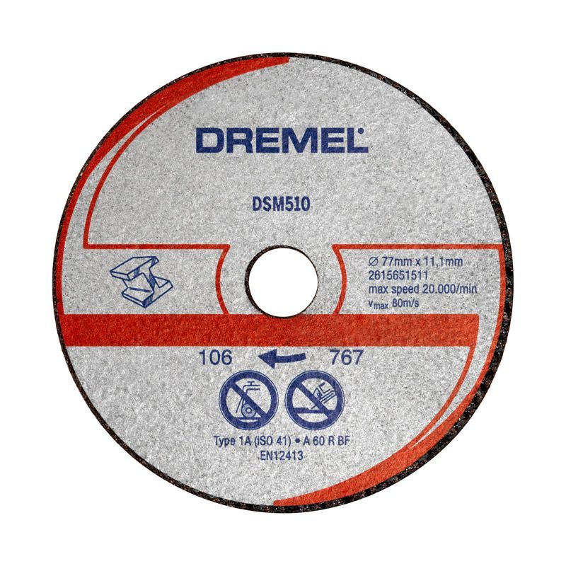 Rundsavsklinge til metal Dremel 2615S510JB; 77 mm