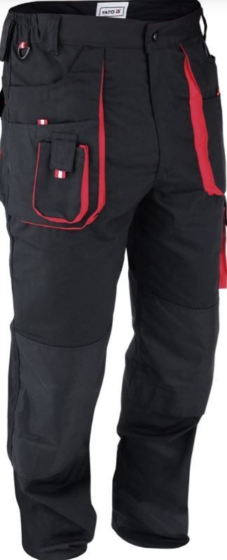 Bukser Yato YT-8028; XL; svart