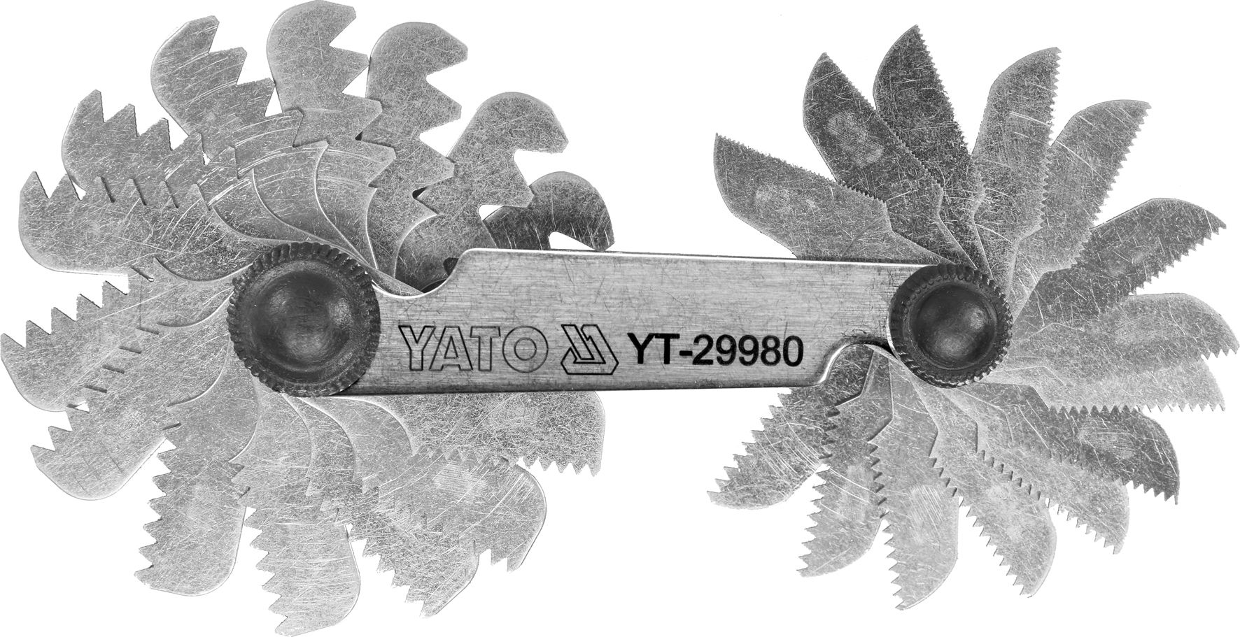 Skrue pitchmåler Yato YT-29980; 0,25-6,0 mm