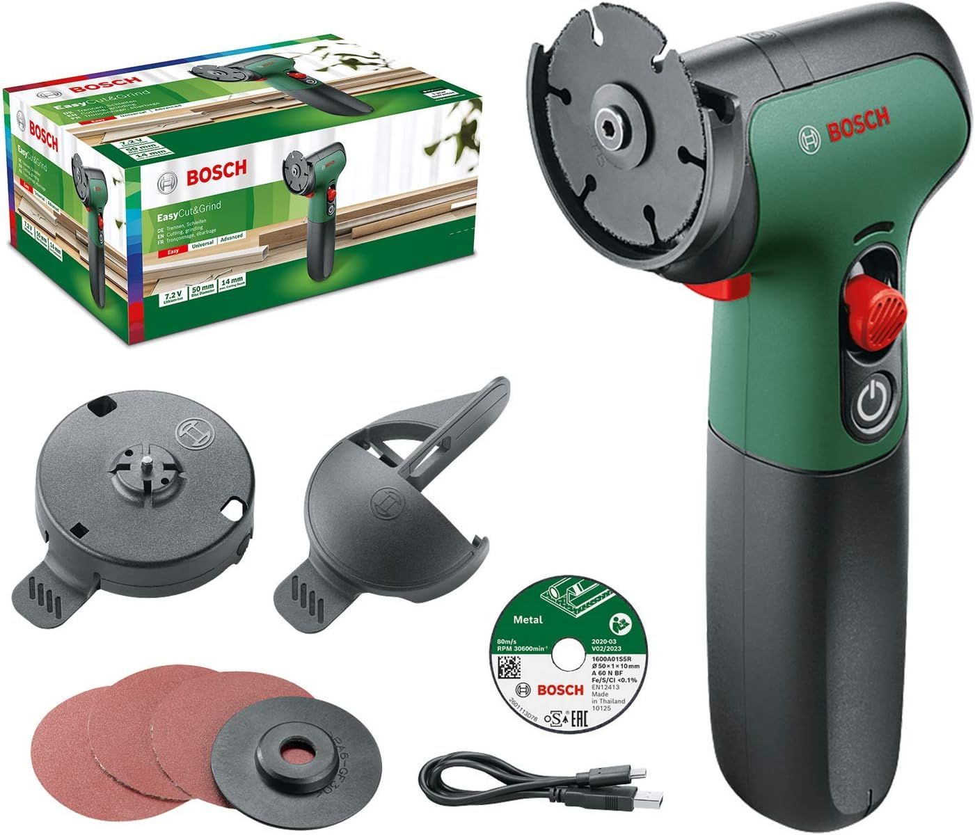 Vinkelsliber Bosch EasyCut&Grind; 7 V; (uden batteri og oplader)