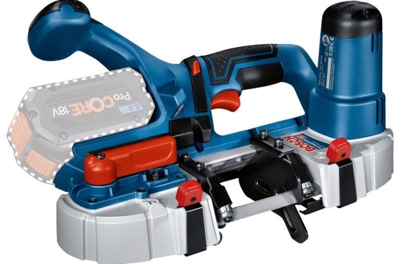 Båndsag Bosch GCB 18V-63 Professional; 18 V; (uden batteri og oplader)