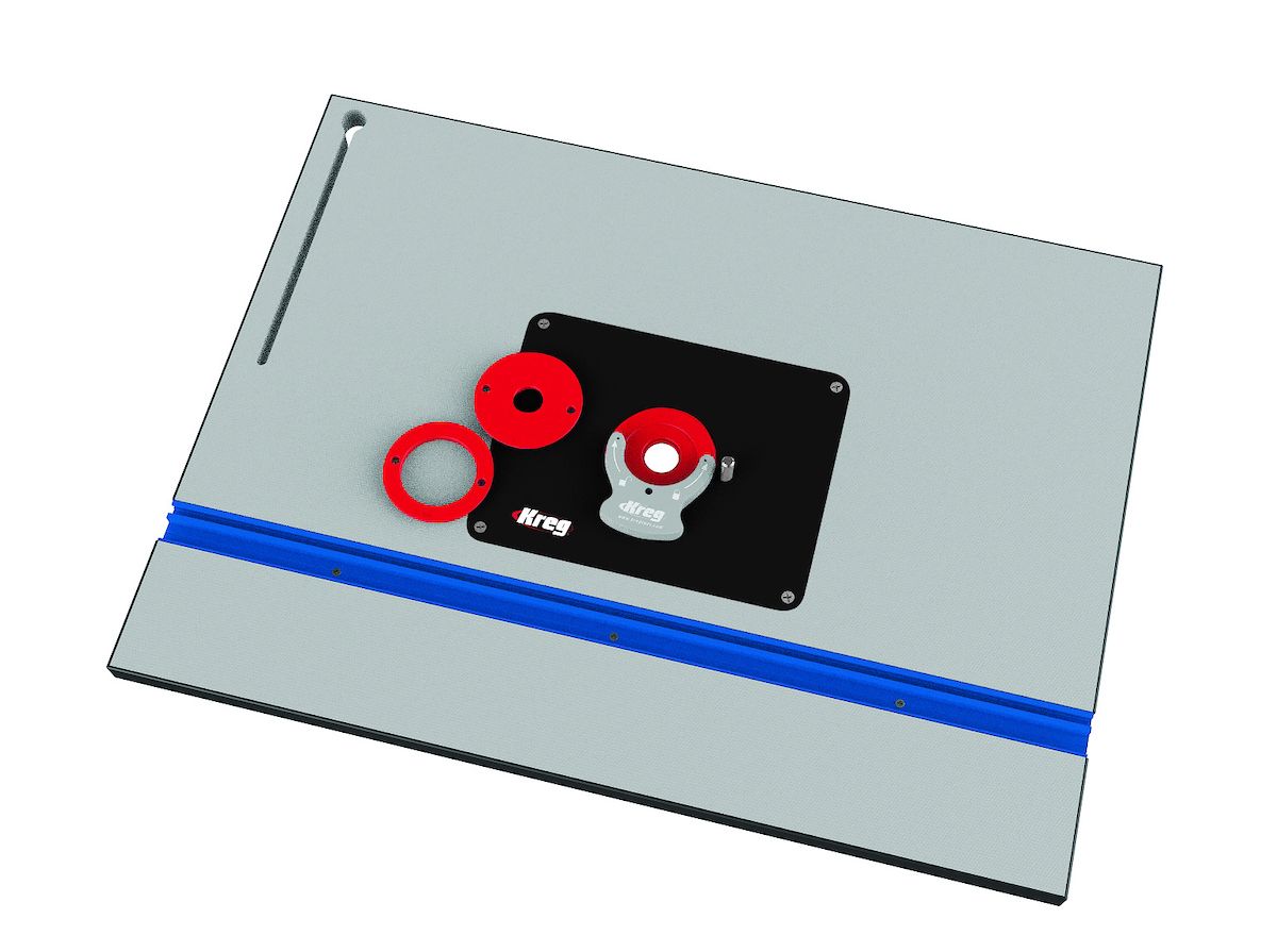 Fræserbord Kreg PRS1025; top
