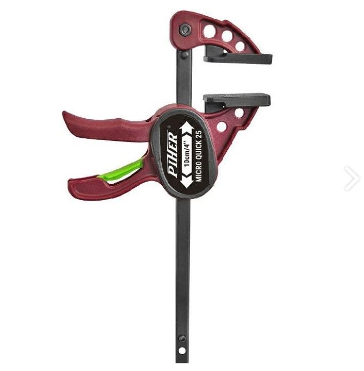 Låseklemme Piher Micro QUICK; 10 cm; 2 vnt.