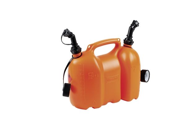 Benzindunk 171-014; rød (6 l) + smøreolietank Ratioparts (3 l)