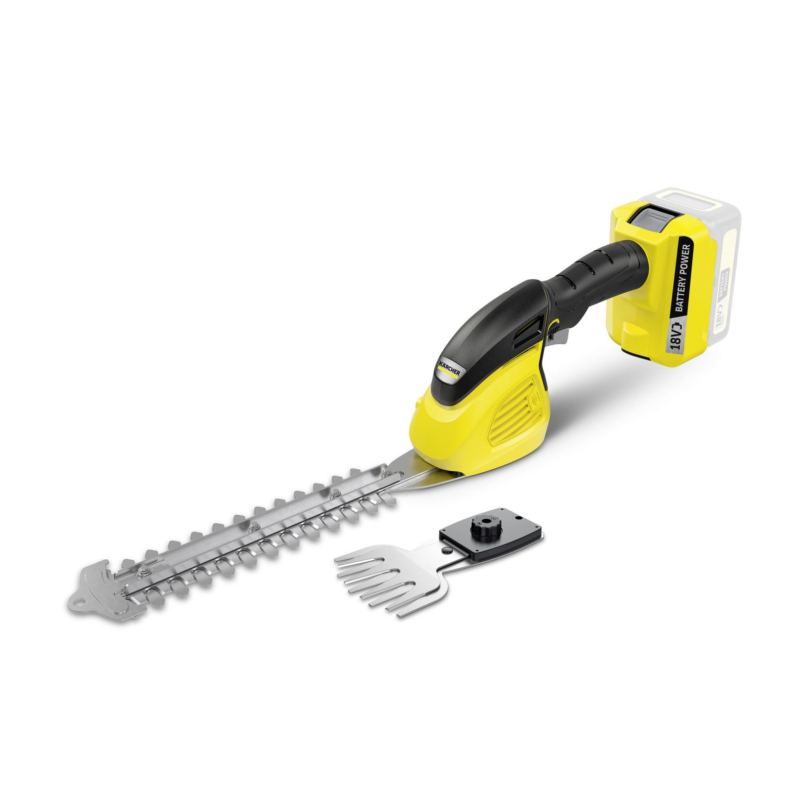 Hedge og græs shear sæt Karcher GSH 18-20; 18 V; 20 cm længde (uden batteri og oplader)