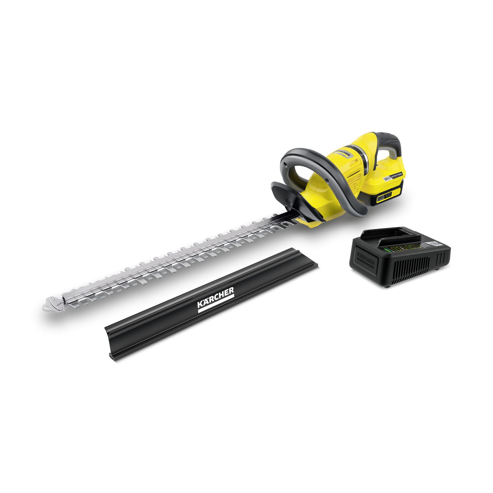 Hækkeklipper Karcher HGE 18-50; 18 V; 1x2,5 Ah; 50 cm længde; akku