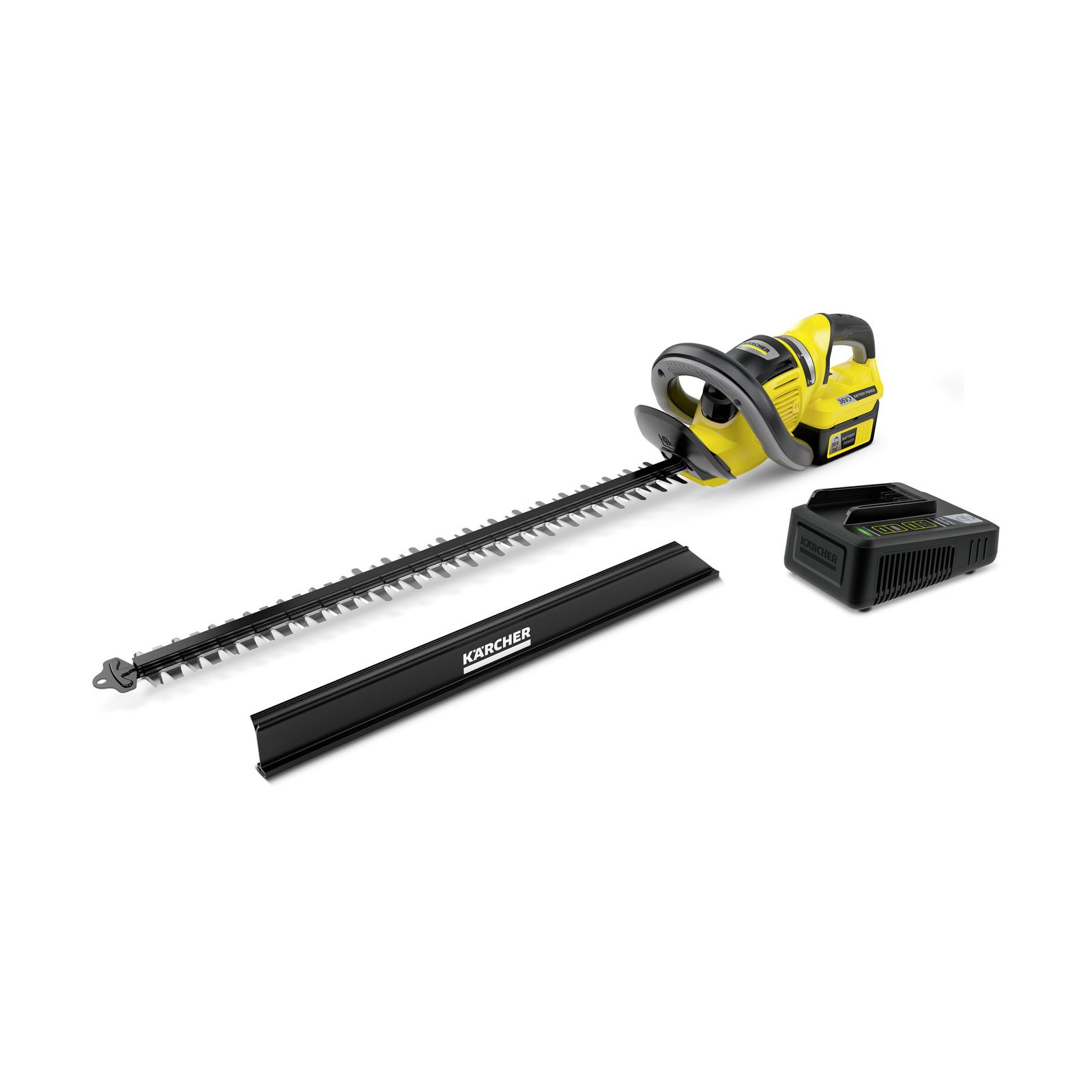Hækkeklipper Karcher HGE 36-60; 36 V; 1x2,5 Ah; 60 cm længde; akku