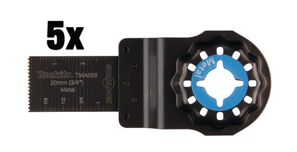 Savklinger Makita B-64923-5; 20 mm; 5 stk.