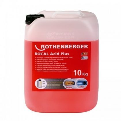 Afkalkningsmiddel Rothenberger RoCal Acid Plus; 10 kg