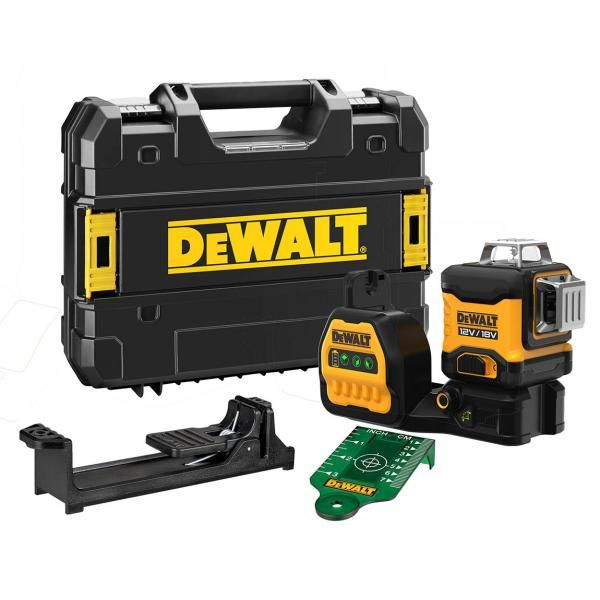 Selvnivellerende krydslinjelaser DeWalt DCE089NG18; grøn