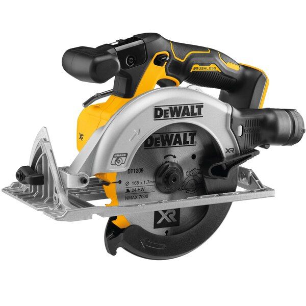 Batteridrevet rundsav DeWalt DCS565N; 18 V (uden batteri og oplader)