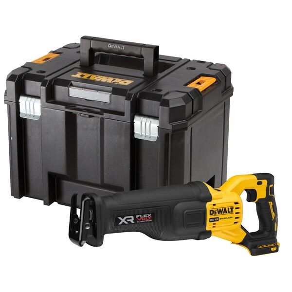 Batteridrevet bajonetsav DeWalt FlexVolt DCS386NT; 18 V (uden batteri og oplader)