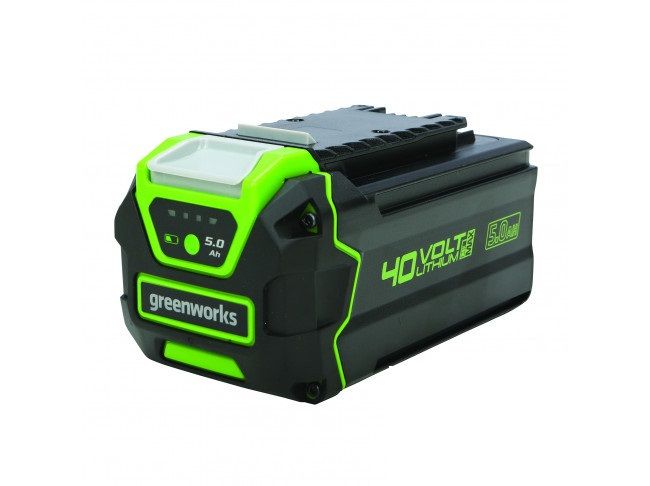 Batteri Greenworks G40B5; 40 V; 5,0&nbsp;Ah; Li-ion