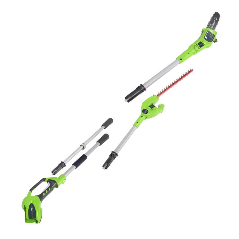 Multifunktionelt haveværktøj Greenworks GD40PSH; 40 V (uden batteri og oplader)