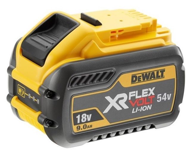 Batteri DeWalt DCB547 FlexVolt; 18/54 V; 9,0 Ah; Li-ion