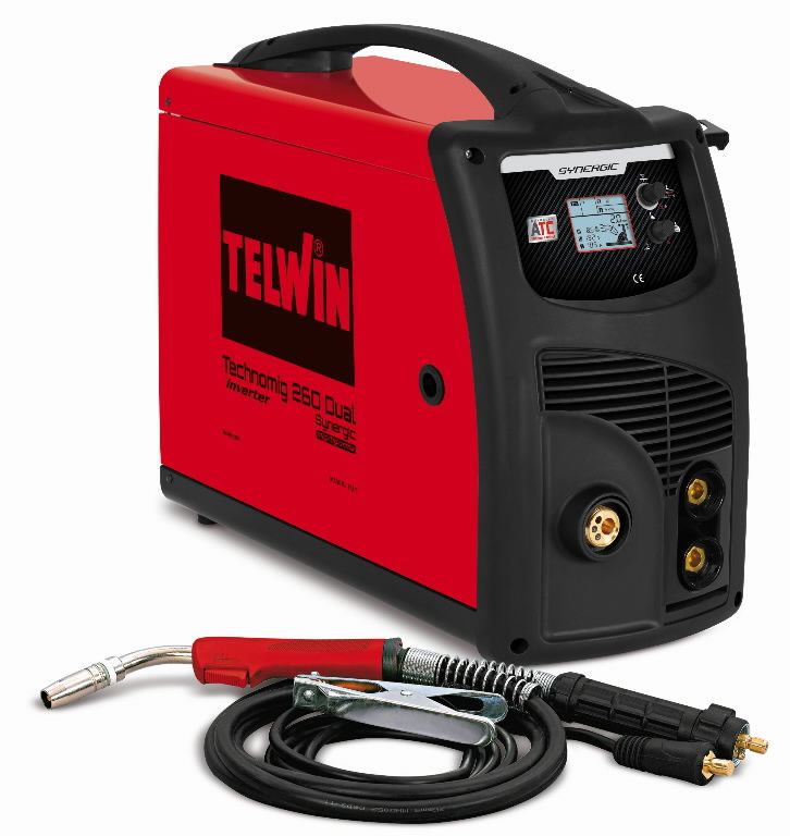 Inverter svejsemaskine Telwin Technomig 260 Dual Synergic