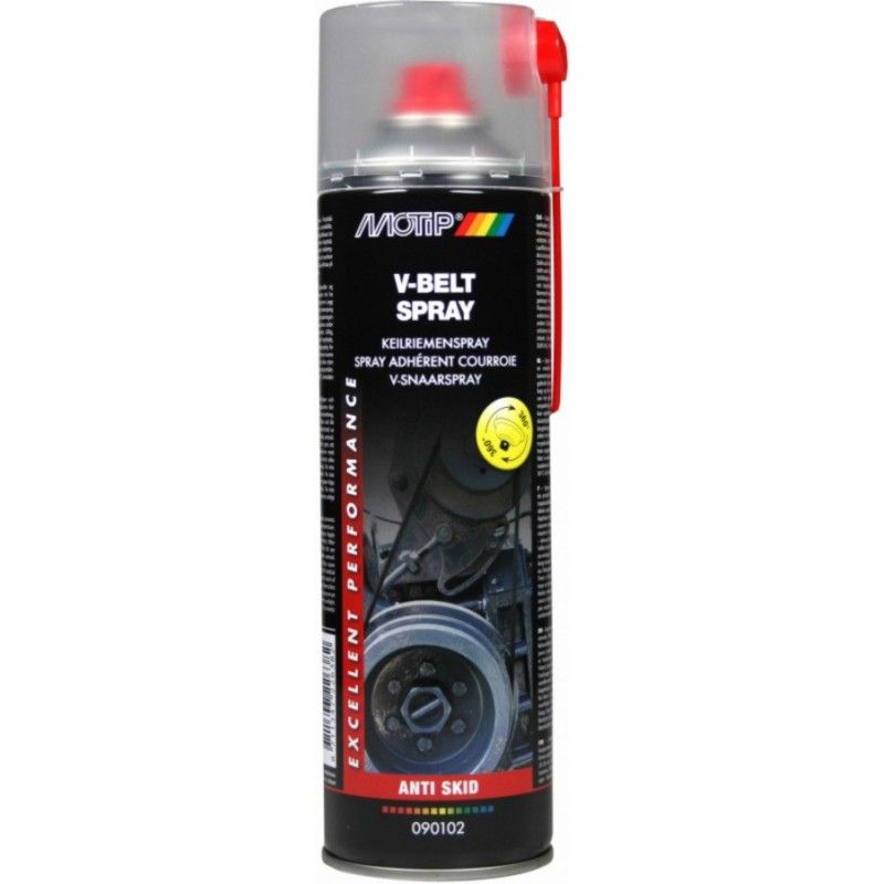 Remfriktion øger spray Motip V-BELT SPRAY; 500 ml