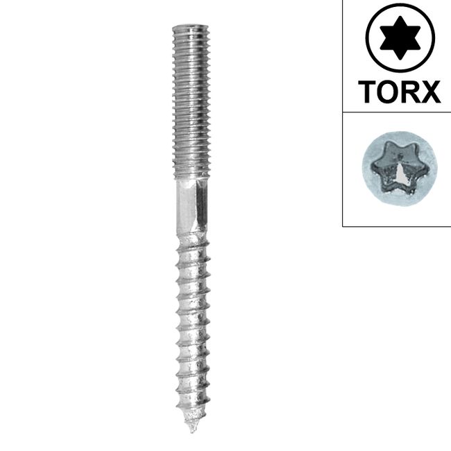 stolpe Fischer STST; 8x120 mm; TX; 100 stk.