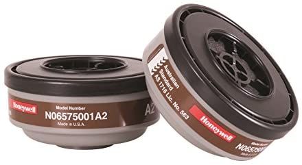 Filter til åndedrætsværn Honeywell A2 N-Series; 2 stk.