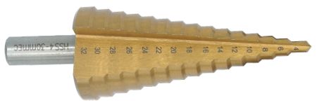 Etappebor Ecef HSS-G TIN; 4-20 mm