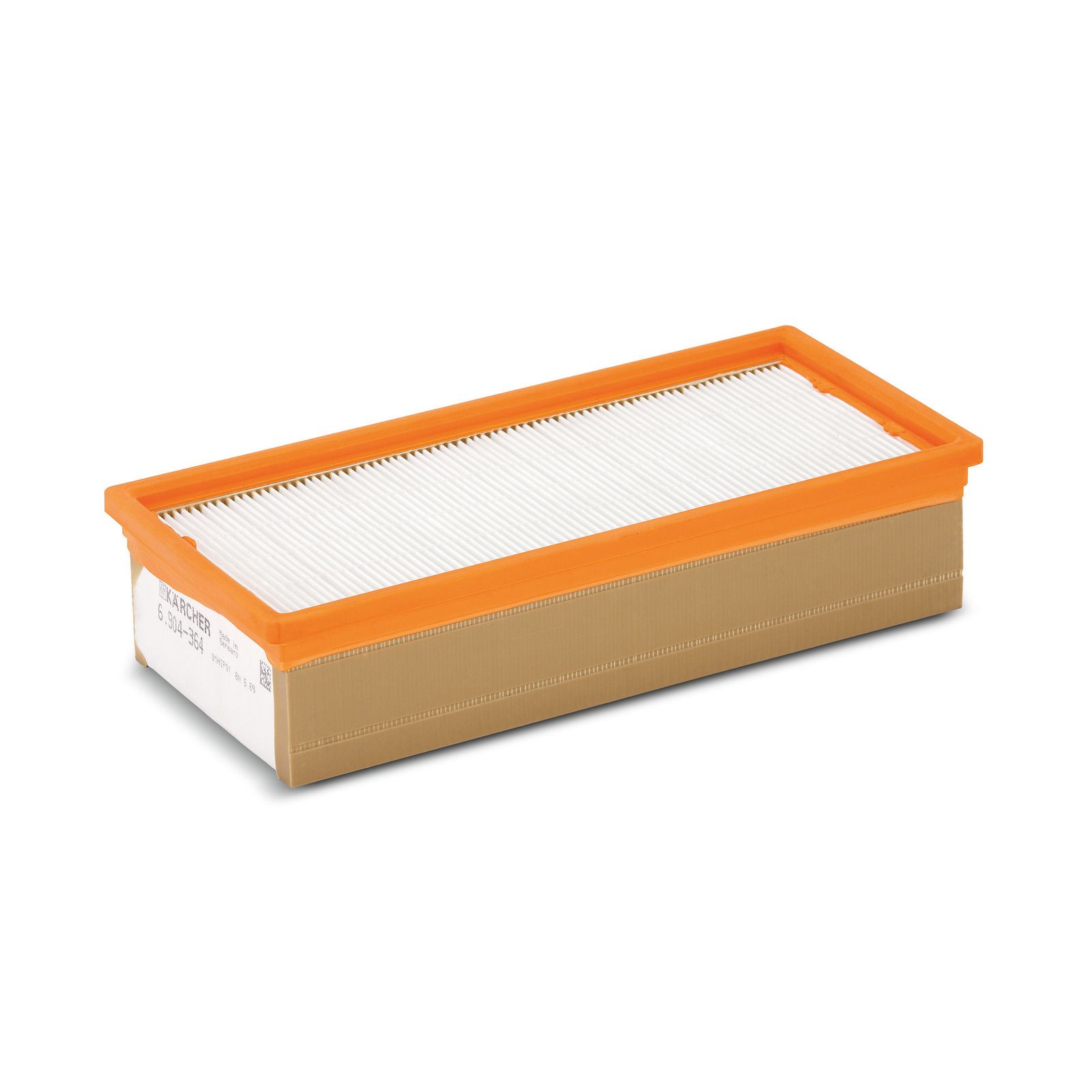 Fladt plisseret filter Karcher 6.904-364.0; HEPA