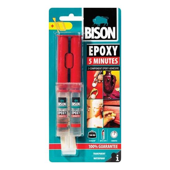 Lim Bison 1586025 Epoxy 5 min; 24 ml
