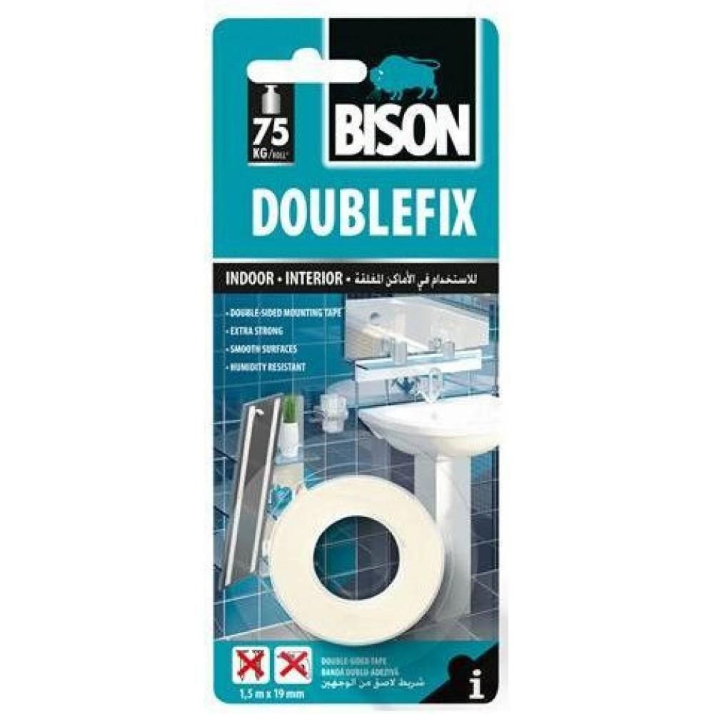 Tosidet tape Bison 1493045 Double Fix; 19 mm; 1,5 m