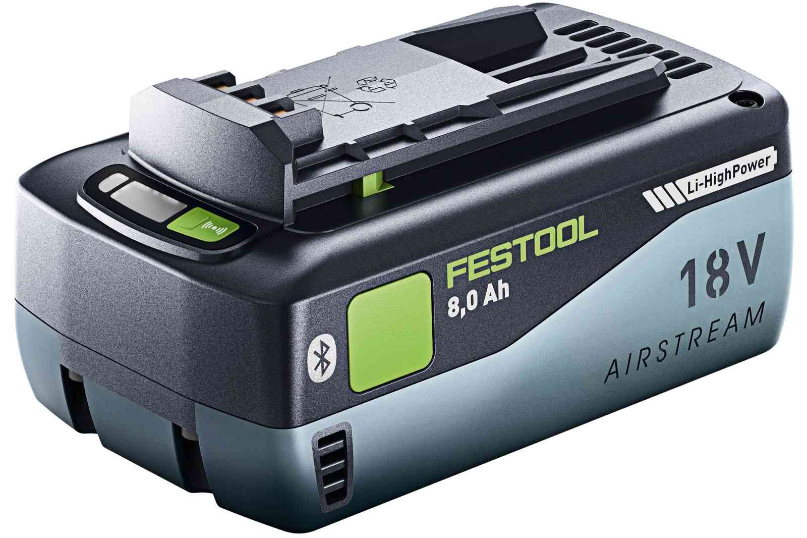 Batteri Festool BP 18 Li 8,0 HP-ASI; 18 V; 8,0 Ah; Li-ion