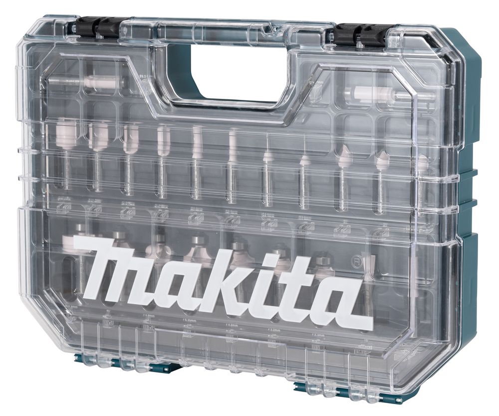 Fræsersæt Makita D-74778; 8 mm; 22 stk.